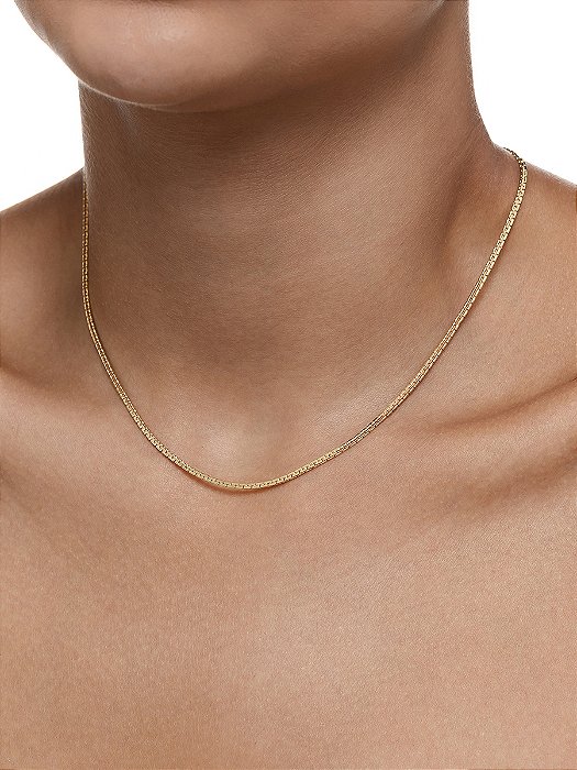 Choker Elo Quadrado