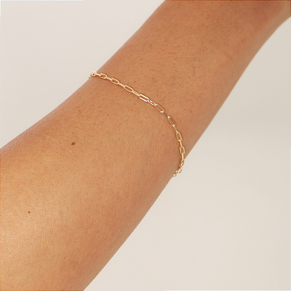 Pulseira Elo Cartier Quadrado