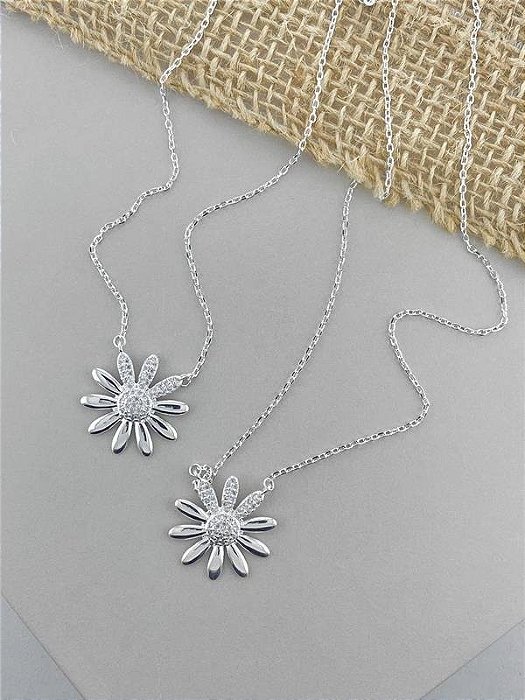 Colar Margarida com Zircônias