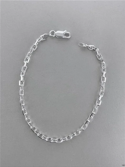 Pulseira Masculina Elo Cadeado
