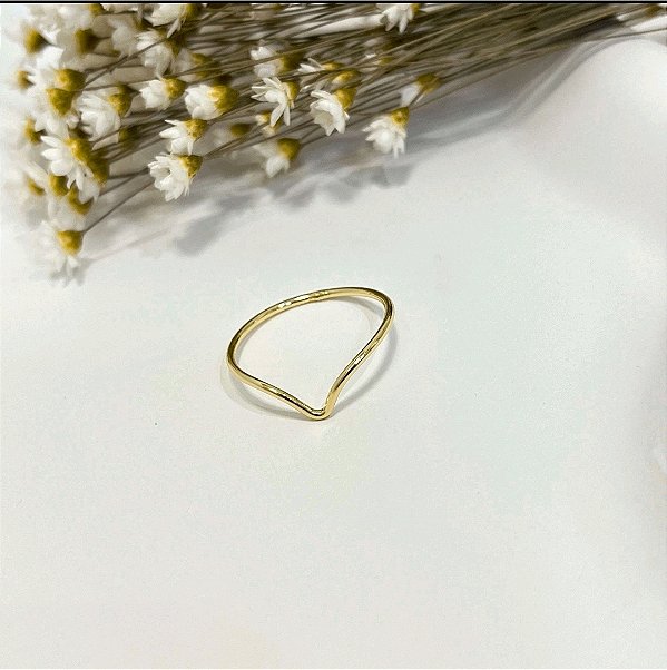 Anel Fino Formato V