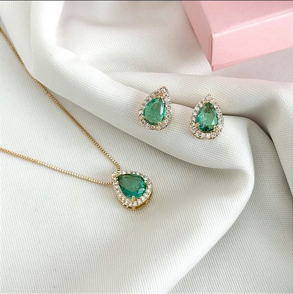 Conjunto Gota Verde