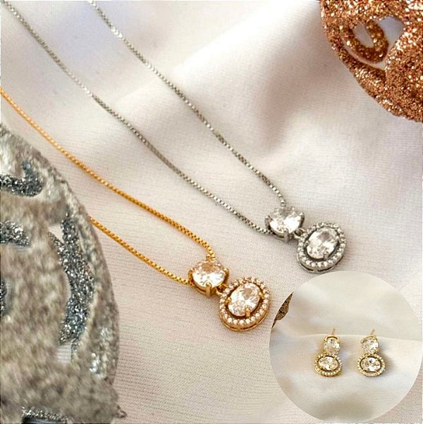 Conjunto Cravejado