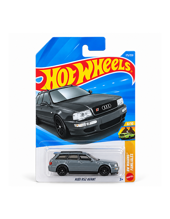 Hot Wheels '94 Audi Avant RS2 Cinza – Mainline 2025