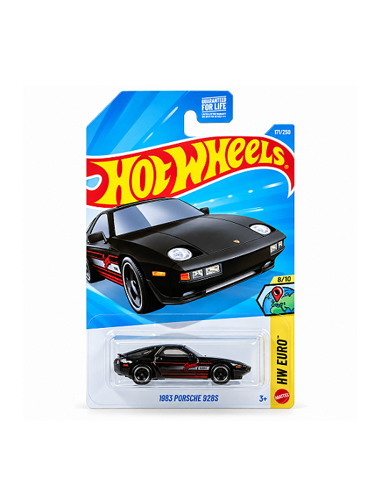 Hot Wheels 1983 Porsche 928S Preto - Mainline - 2026