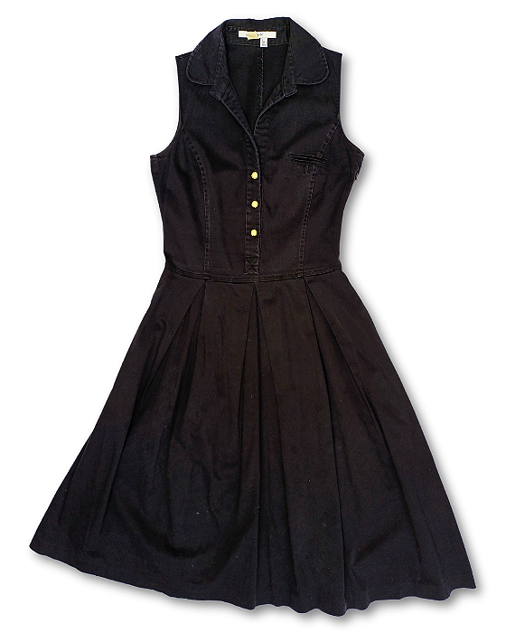 Vestido Retrô Preto Zara