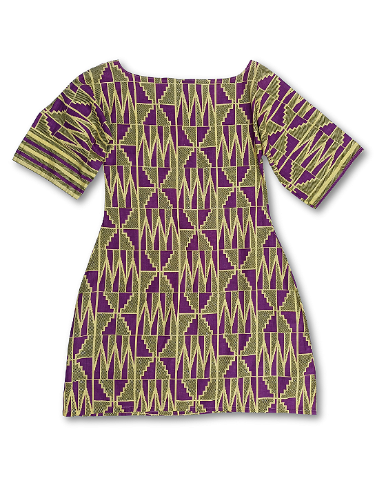 Vestido/Bata Estampa Africana