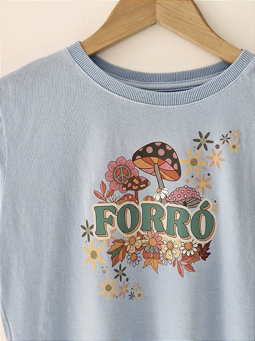 Babylook estonada Forró Florido