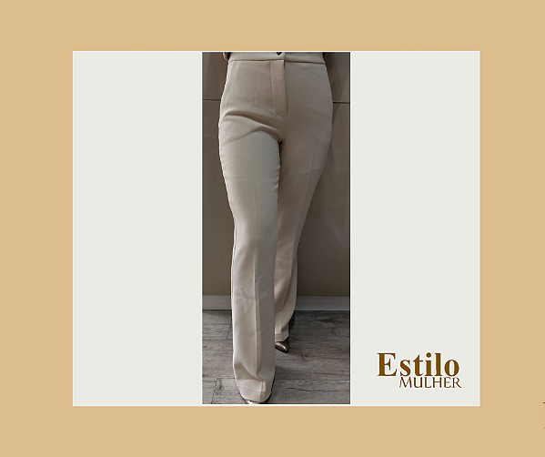 Calça alfaiataria