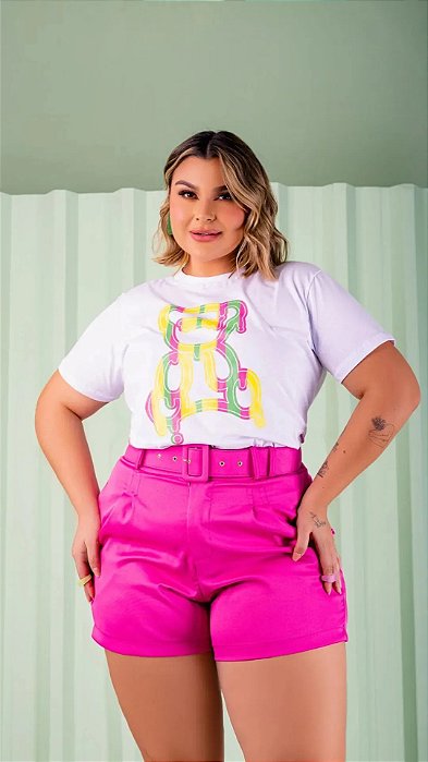 Short Alfaiataria Barbie