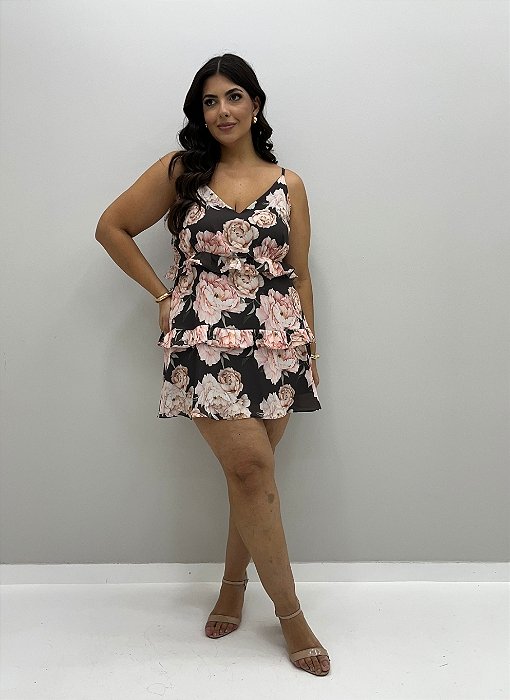 Vestido Floral Hot