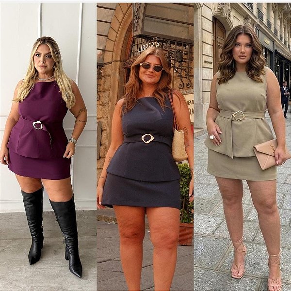 Conjunto com Cinto