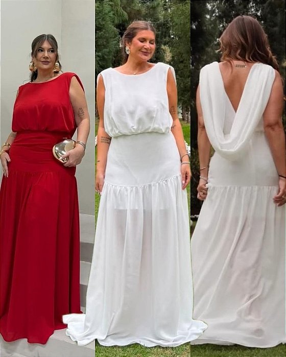Vestido Longo Nessa Elegance
