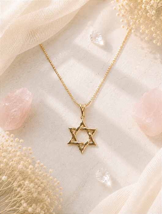 Colar Estrela de Davi