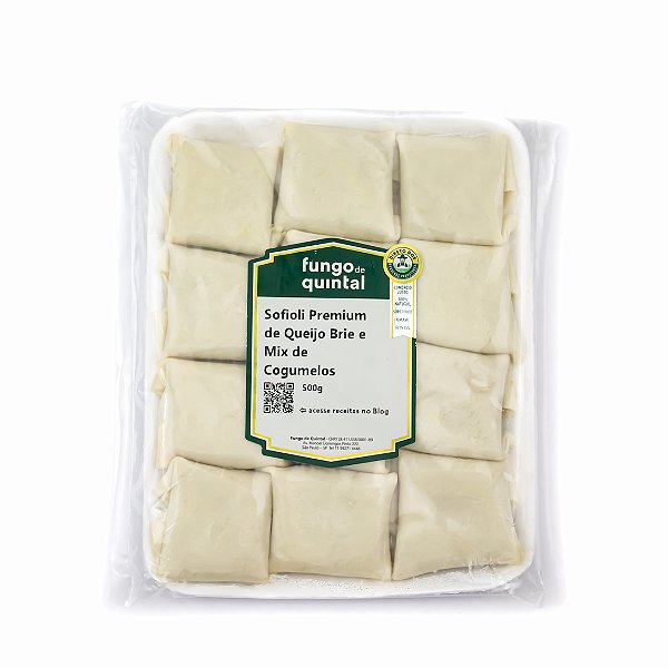 Sofioli Premium de Queijo Brie e Mix de Cogumelos - 500g