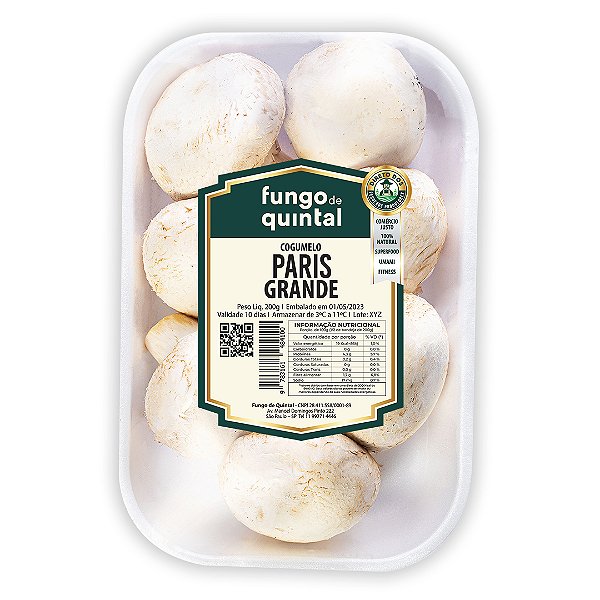 Cogumelo Shitake 200g Fungo de Quintal - Fungo de Quintal