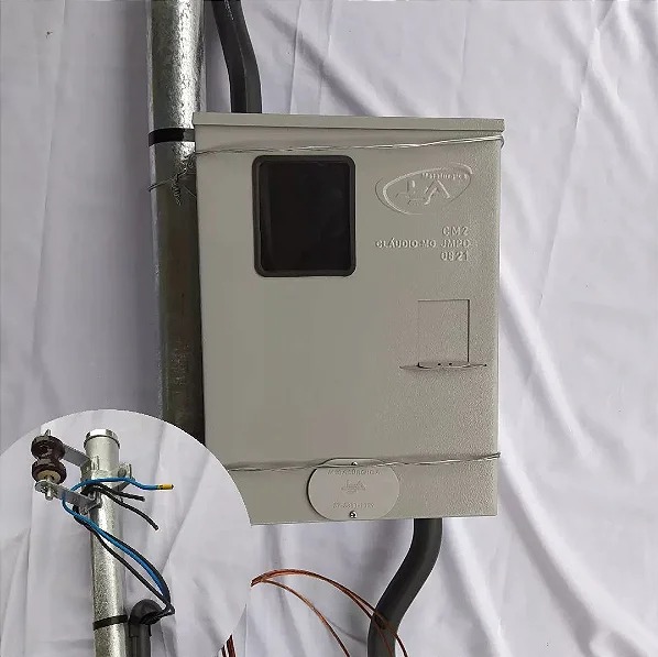 PADRÃO 1CX TRIFASICO 80A 5,0M REFERENCIA CEMIG C2 (ANTIGO C3)