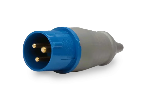 PLUG MACHO 2P+T 16A PLS-3076-220\240VCA-IP44-6H SOPRANO