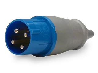 PLUG MACHO 3P+T 32A PLS-4279-220\240VCA-IP44-9H SOPRANO