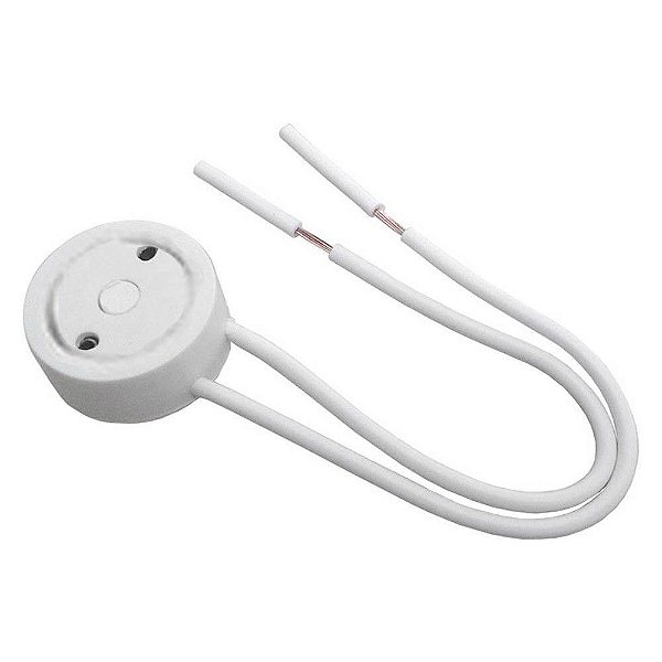 RECEPTACULO SOQUETE LAMPADA COM RABICHO UNID