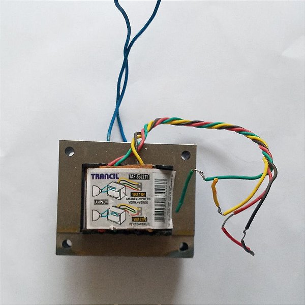 TRANSFORMADOR P/LAMPADA DICROICA 50W 220/110/12V