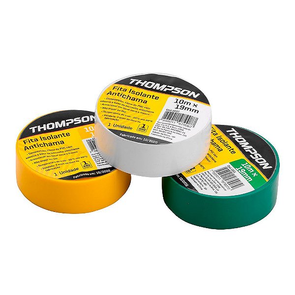 FITA ISOLANTE 5M AMARELO
