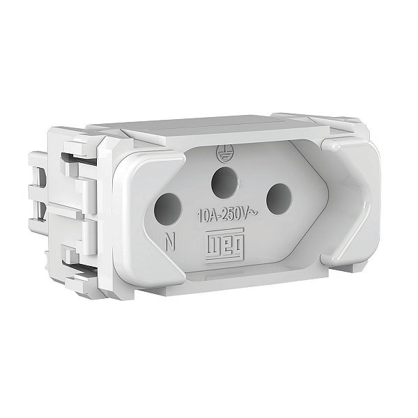 MODULO TOMADA  2P+T 10A/250VCA BR COMPOSE