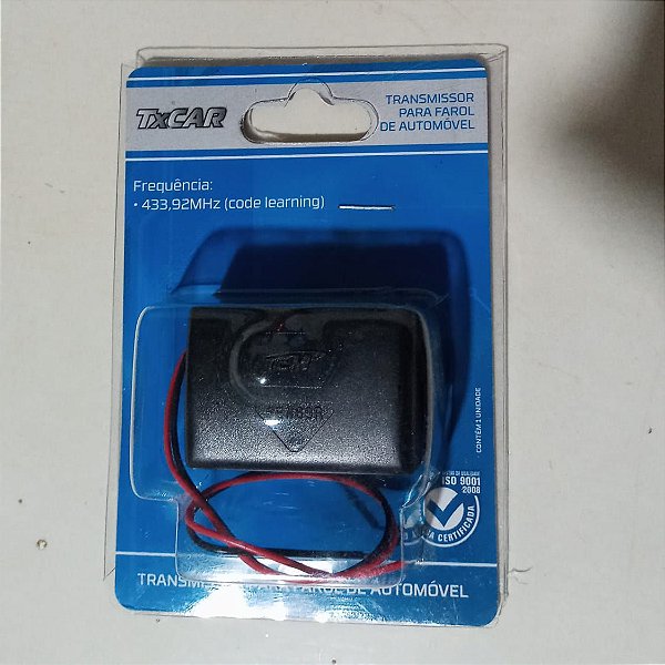 TRANSMISSOR PARA PORTÃO FAROL TX CAR  MCGARCIA