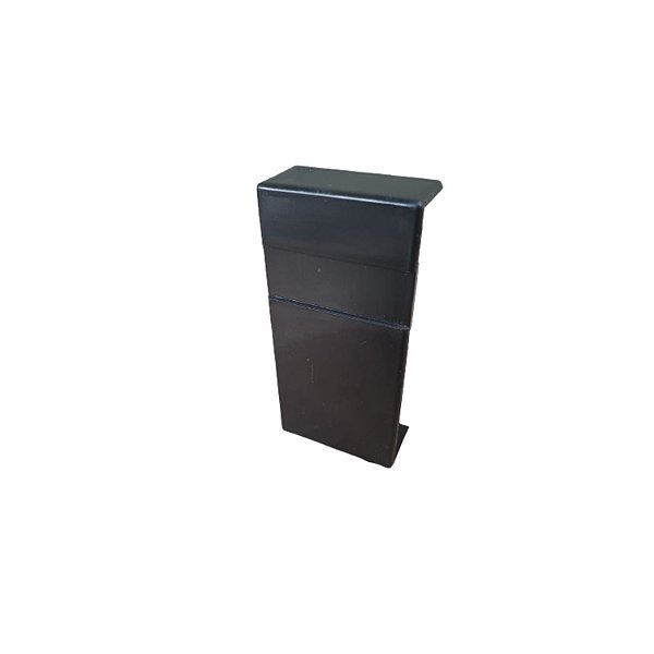 Junção PVC 10 cm Preto