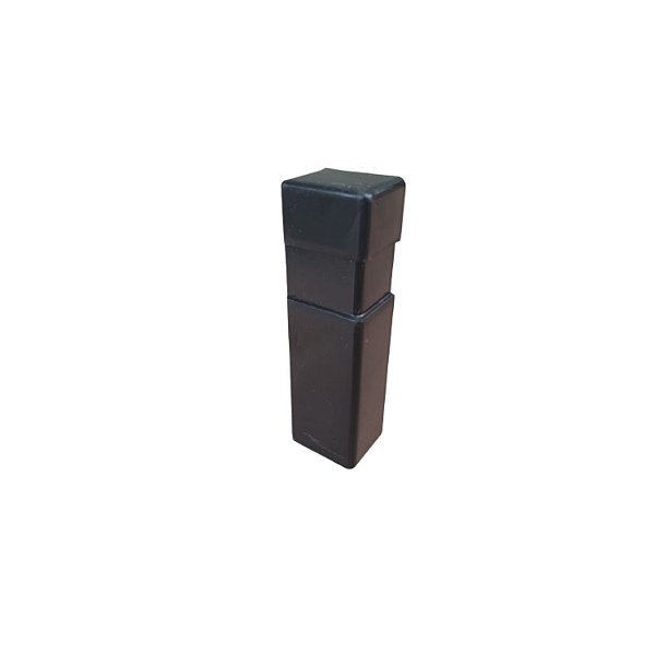 Terminal PVC 10 cm Preto