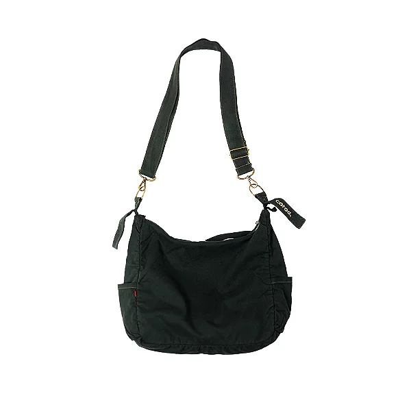 Bolsa Simple Corduroy Verde Coroa