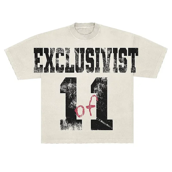 Camiseta Exclusiviist 1of1 Streets University Community College Off White