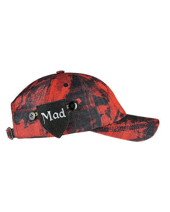 BONÉ MAD ENLATADOS PADRONAGEM VERMELHO