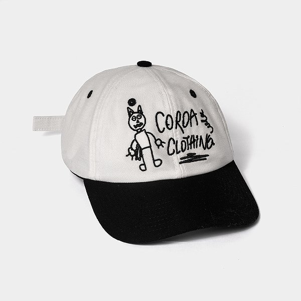 Boné Drawings of Him Coroa