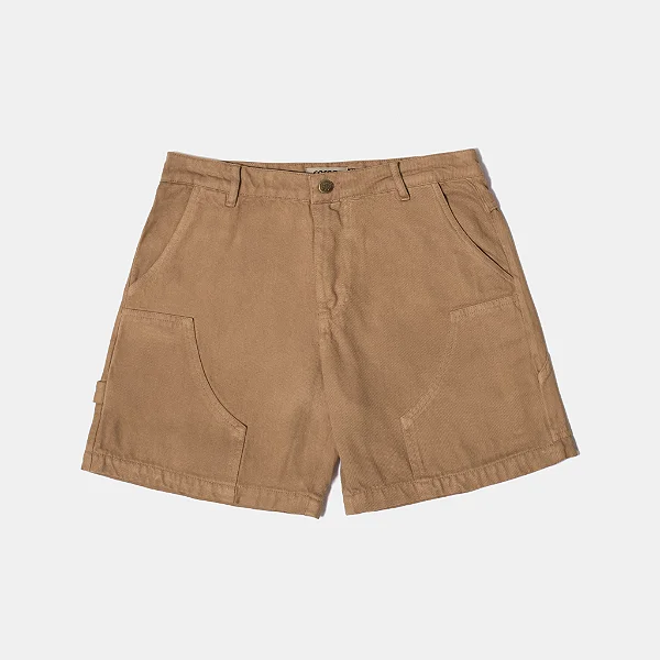 Bermuda Sarja Carpenter Caramelo Coroa