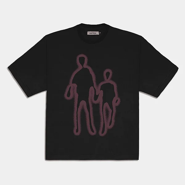 Camiseta Hold My Hand Preta