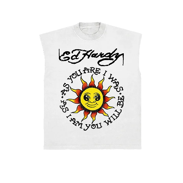 Sleeveless Tee Ed Hardy "Suns Messenger"