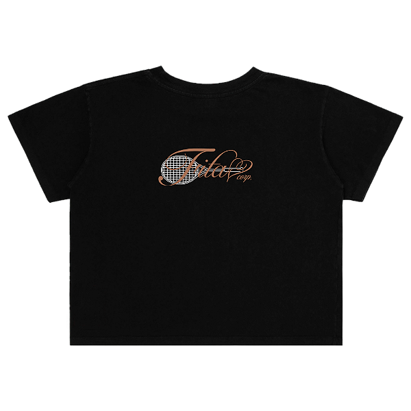 Baby Tee Fita Sweet Preta