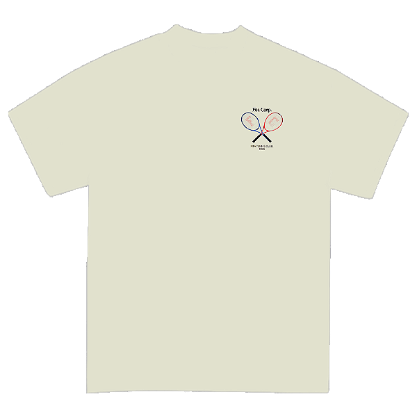 Camiseta Fita Raquetes Off White
