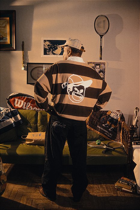 Calça Baggy Veludo Fita Sweet Preto