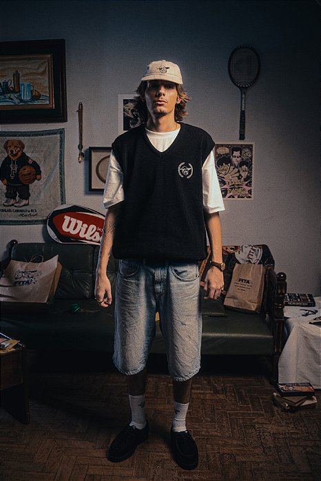 Colete Fita Boy Preto