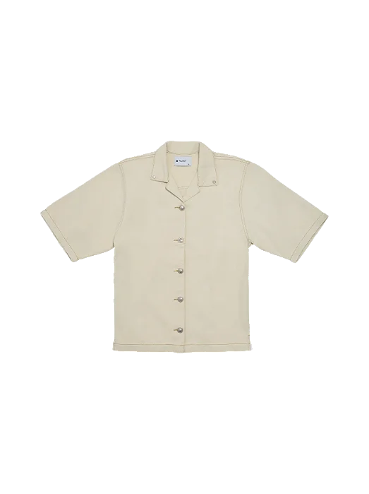 Camisa Oversize “Mirror Offset Lab” - Off White Viot