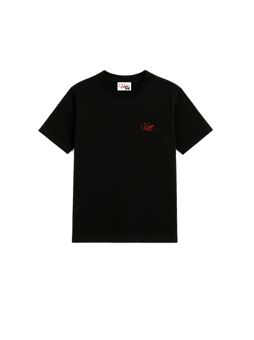 Camisa Regular "Original Trace" Preta Viot