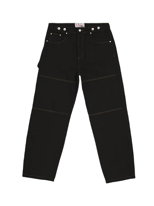 Calça "Fildman" Jeans Preta Viot