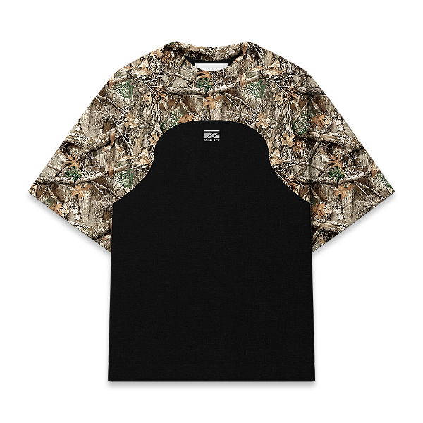 Camiseta Surface Realtree Preta Take Off