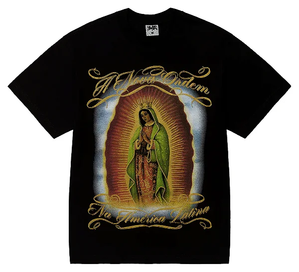 Camiseta Maria Nova Ordem Preta Survival