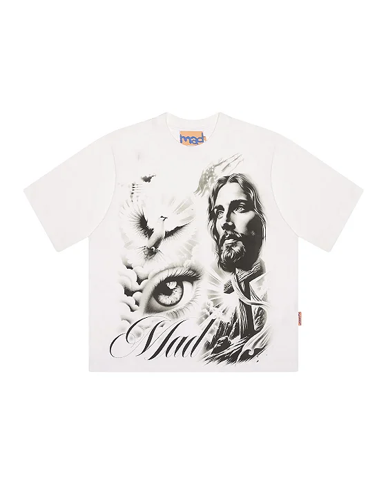 CAMISETA SANGUE DO CORDEIRO (OFF WHITE) MAD