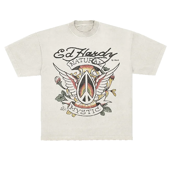 Camiseta "Natural Mystic" Ed Hardy x Matuê Off White