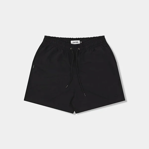 Shorts Basic Preto Coroa