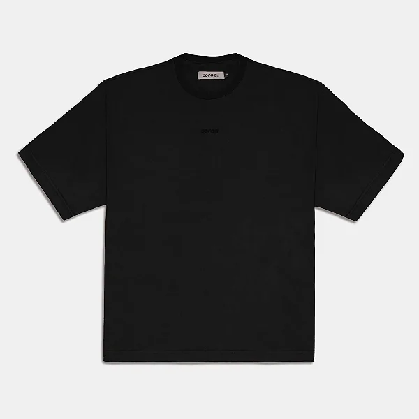 Camiseta Basic Coroa Preta